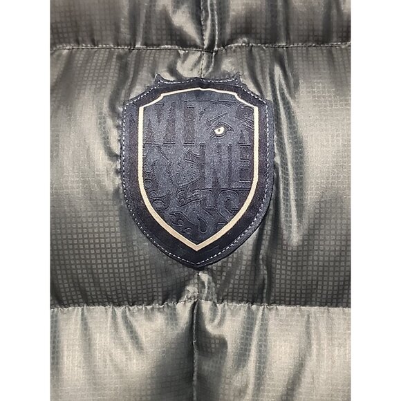 NIKE Lebron James size 2XL 550 Down Jacket navy blue Puffer Witness winter coat - Picture 2 of 13